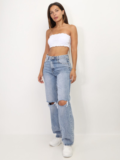 Bandeau en dentelle florale