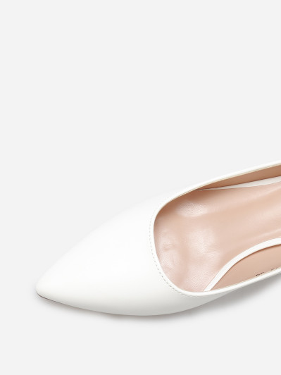 Escarpins pointus à petit talon