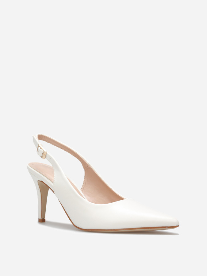 Escarpins slingback à bout pointu
