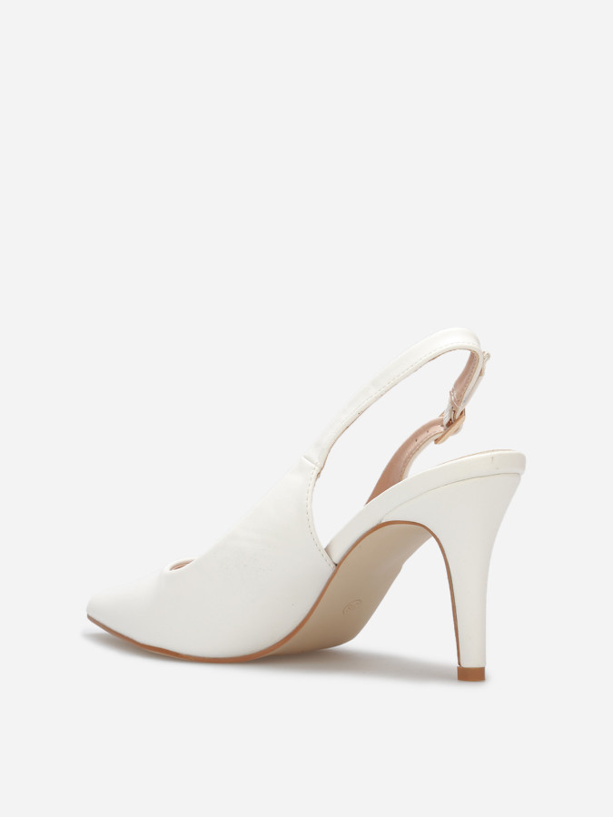 Escarpins slingback à bout pointu