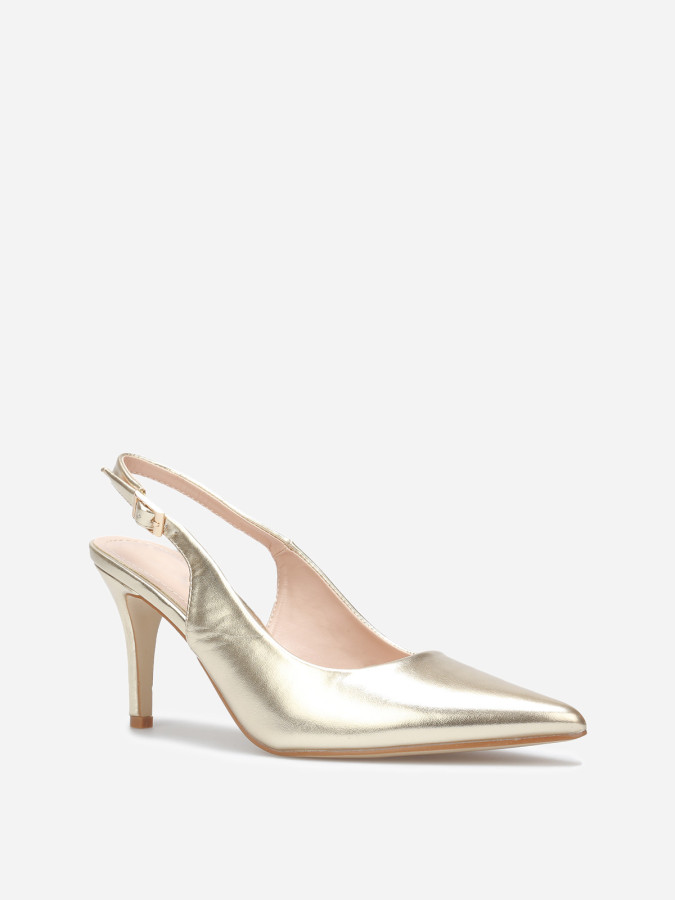 Escarpins slingback à bout pointu
