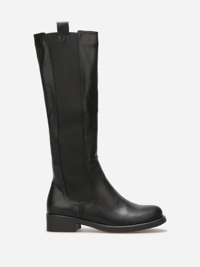 Bottes cavalières style Chelsea