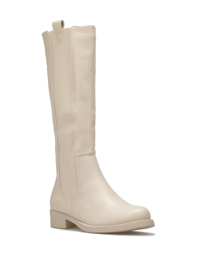 Bottes cavalières style Chelsea