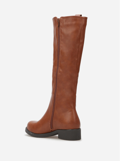 Bottes cavalières style Chelsea