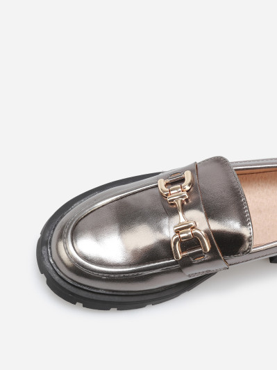 Mocassins chunky à boucle