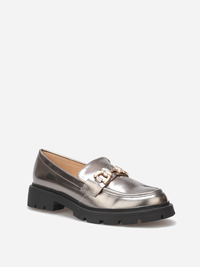 Mocassins chunky à boucle