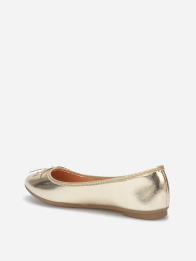 Ballerines à bout rond et nœud