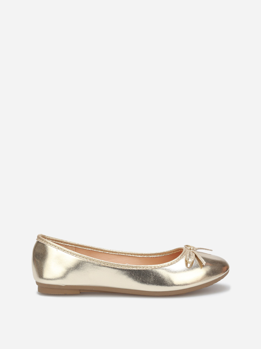 Ballerines à bout rond et nœud