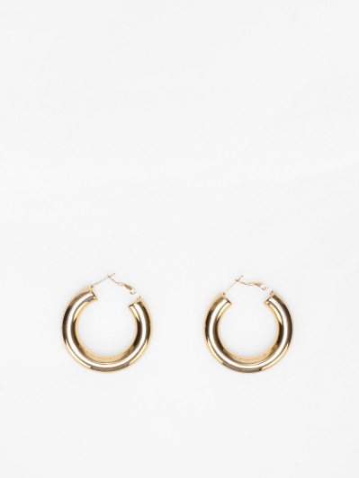 Créoles épaisses oversize