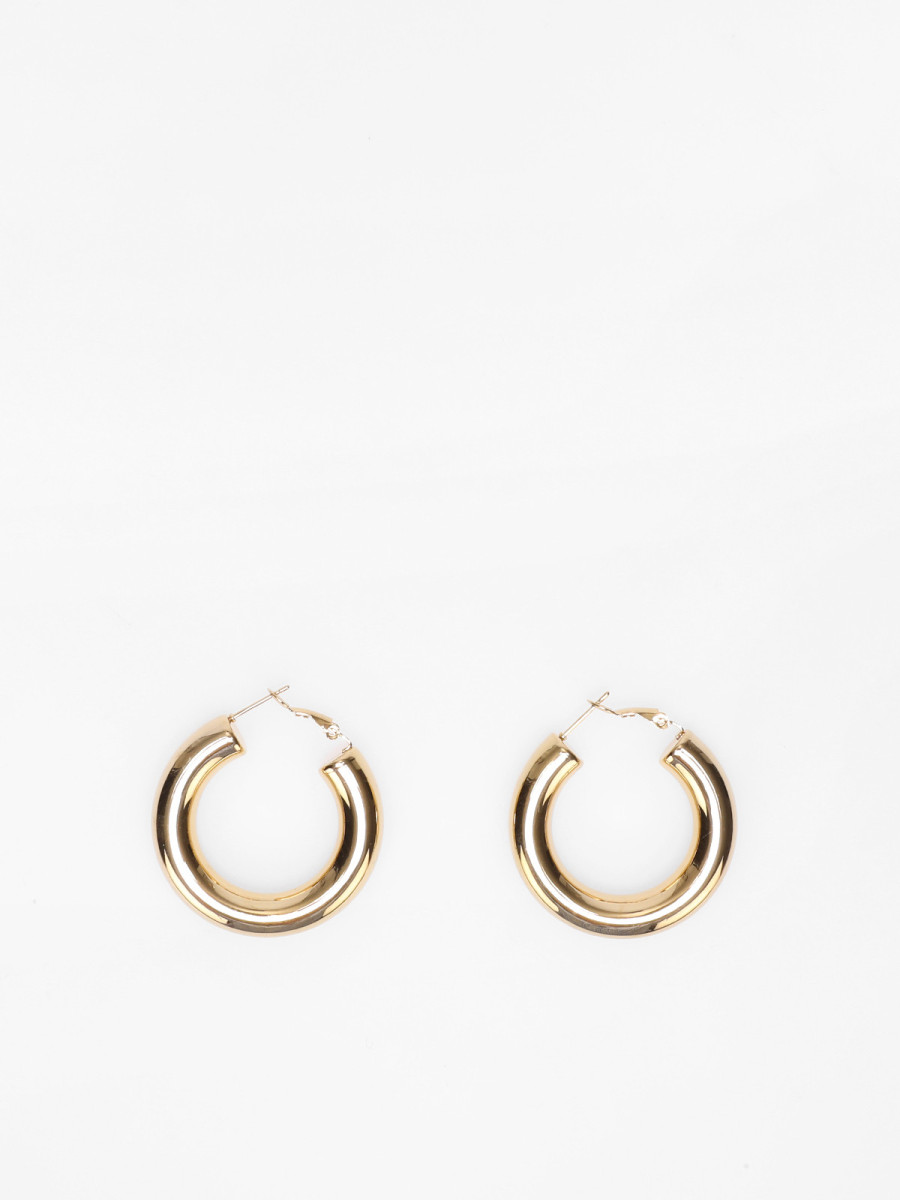 Créoles épaisses oversize