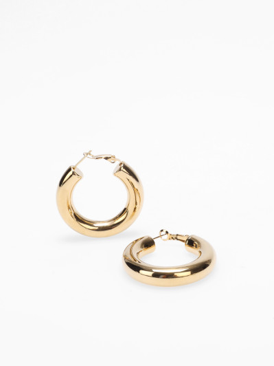 Créoles épaisses oversize