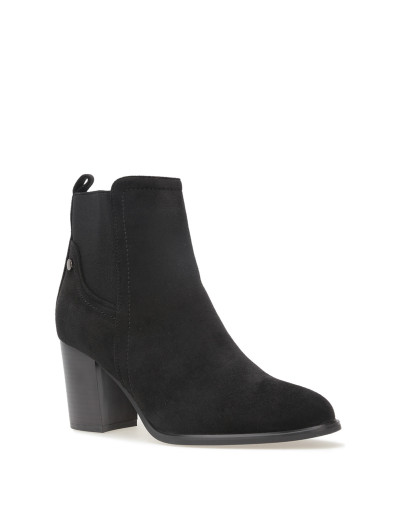 Chelsea à talon en suédine