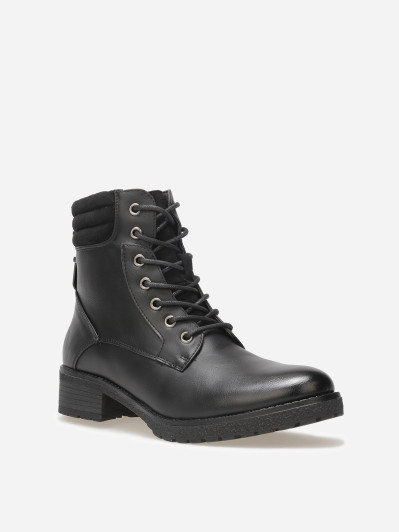 Rangers bi-matières matelassées