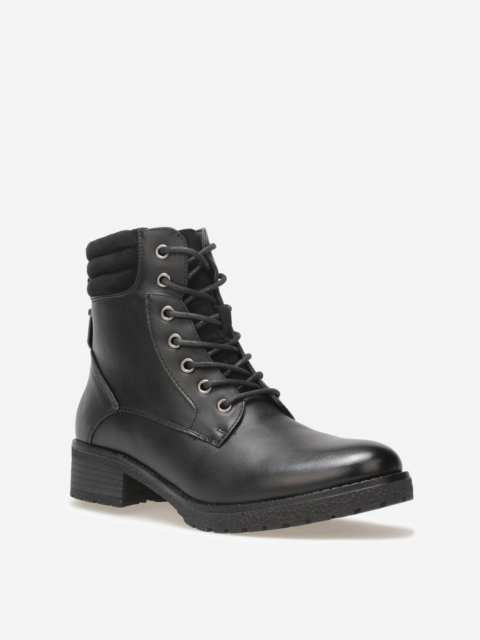 Rangers bi-matières matelassées