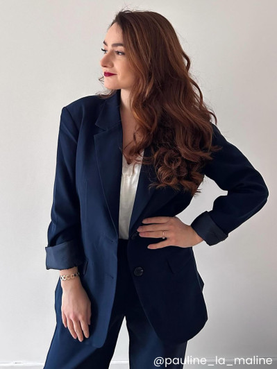 Veste de costume oversize