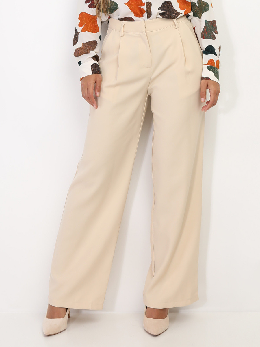 Pantalon de costume large