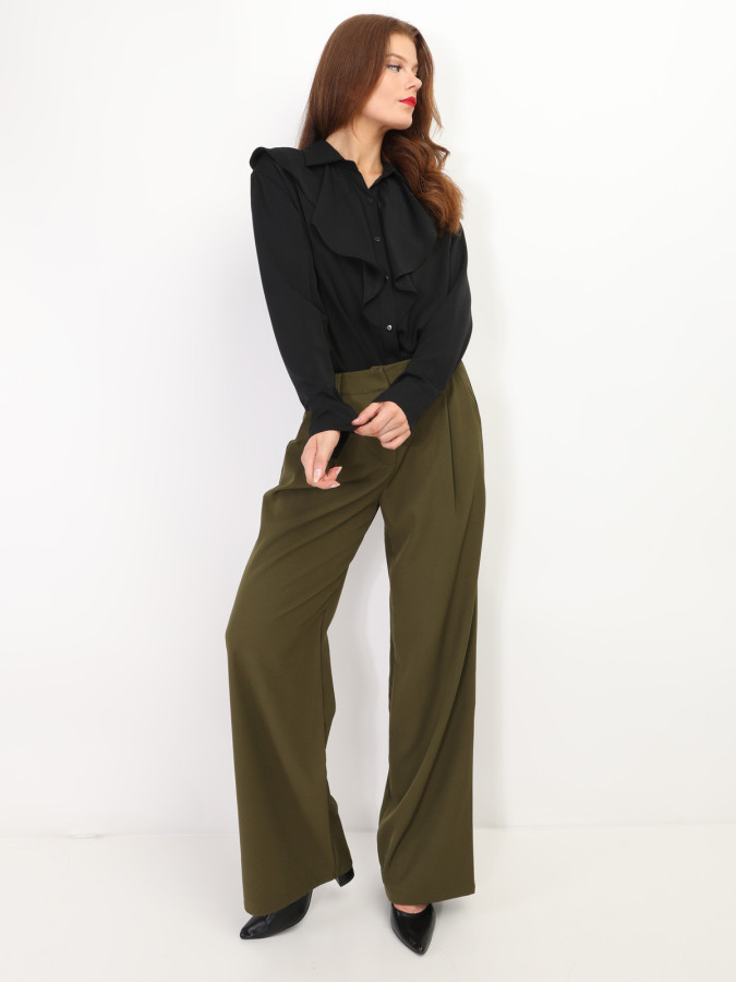 Pantalon de costume large