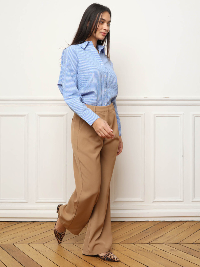 Pantalon de costume large