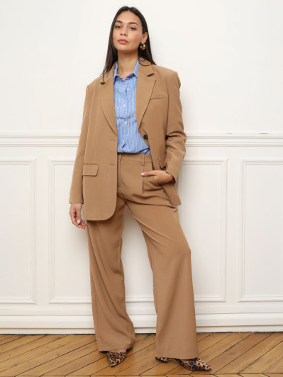 Pantalon de costume large