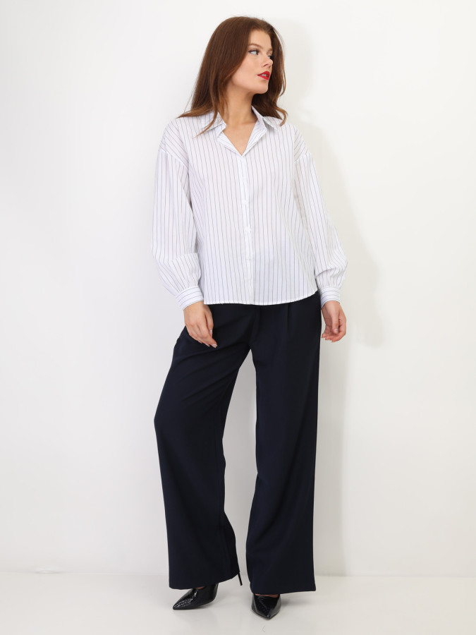 Pantalon de costume large