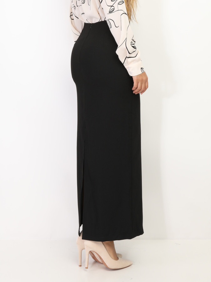 Jupe longue et droite