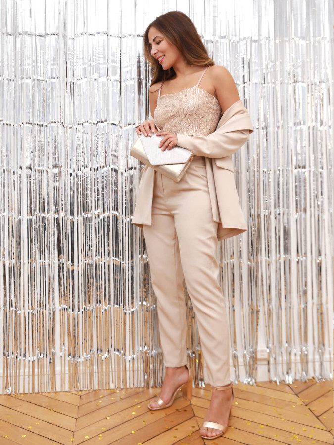 Ensemble tailleur droit