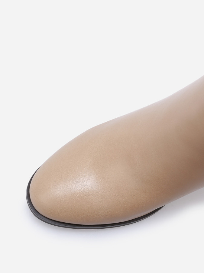 Bottines basiques à talon