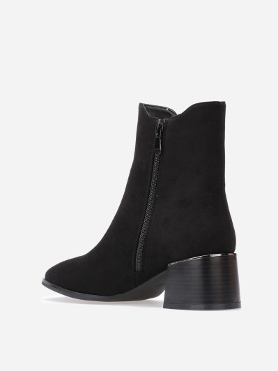 Chelsea en suédine à détail métallique