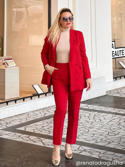 Ensemble tailleur droit