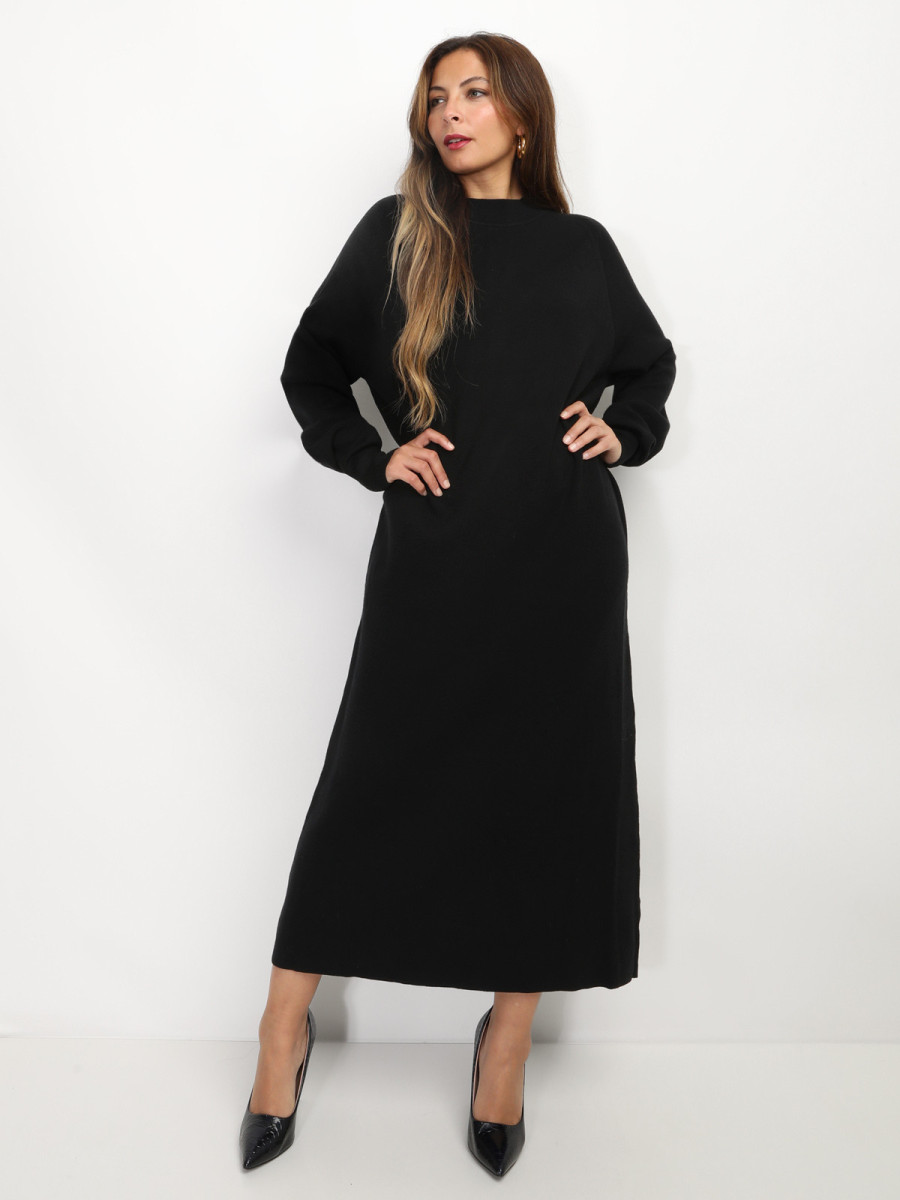 Robe pull longue et ample