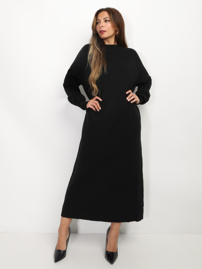 Robe pull longue et ample