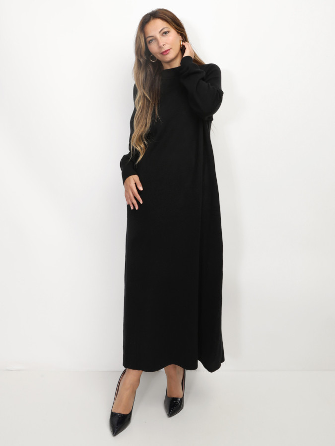 Robe pull longue et ample