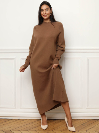 Robe pull longue et ample