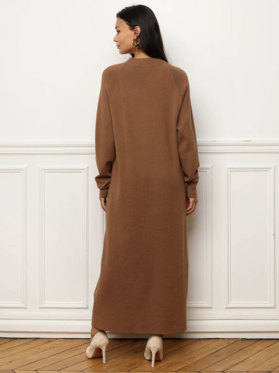 Robe pull longue et ample