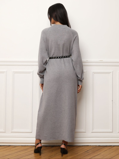 Robe pull longue et ample