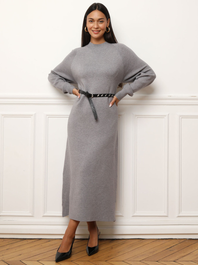 Robe pull longue et ample