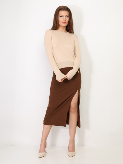 Sous-pull à col rond