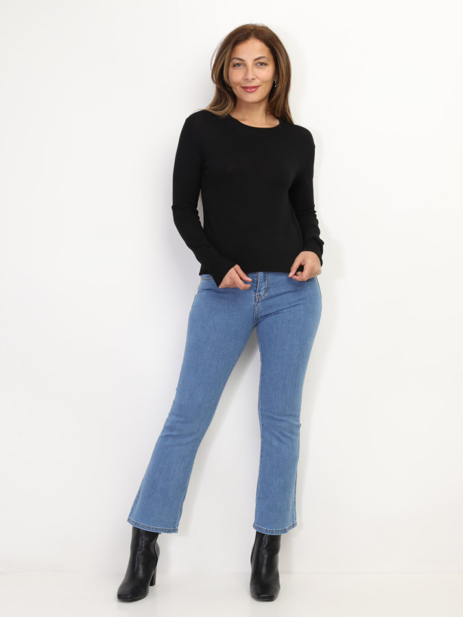 Sous-pull à col rond