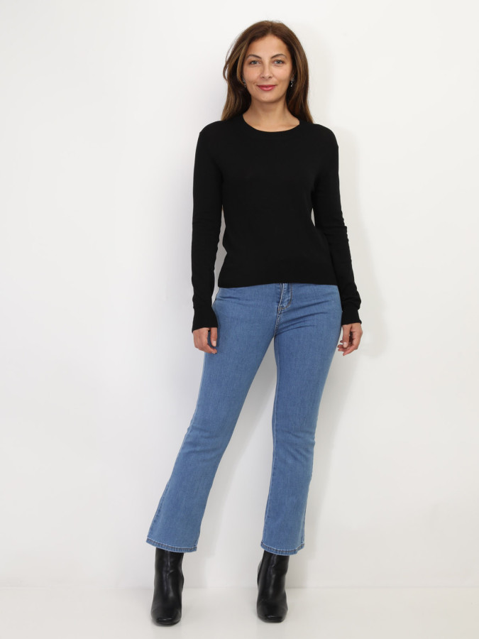 Sous-pull à col rond