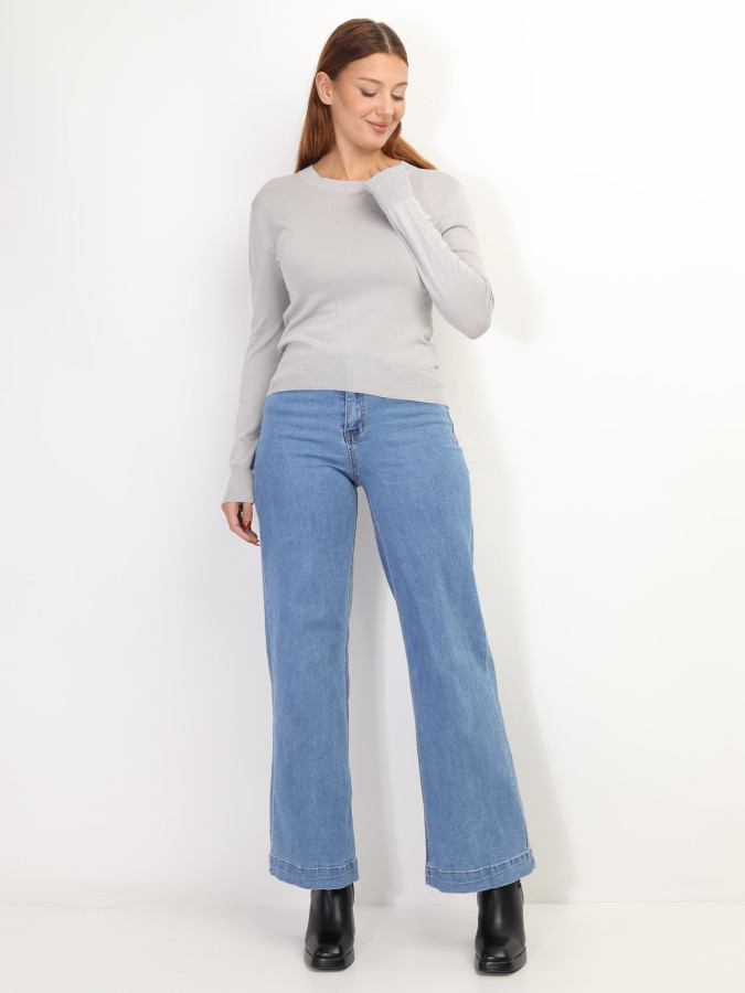 Sous-pull à col rond