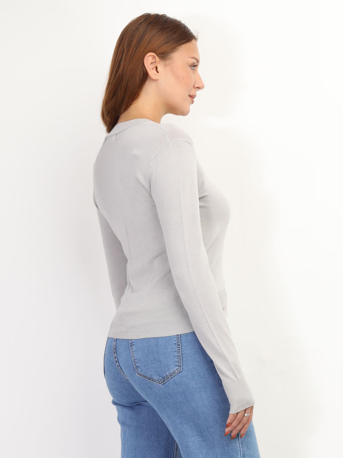 Sous-pull à col rond