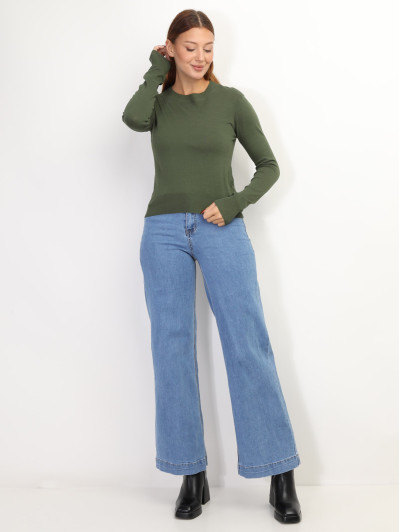 Sous-pull à col rond