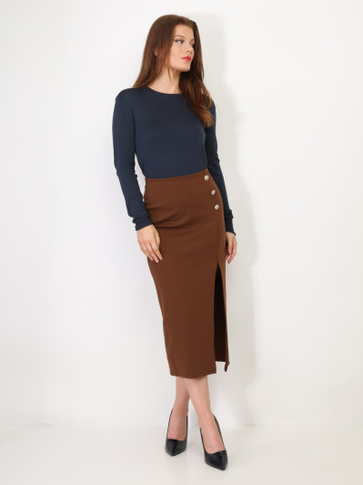 Sous-pull à col rond