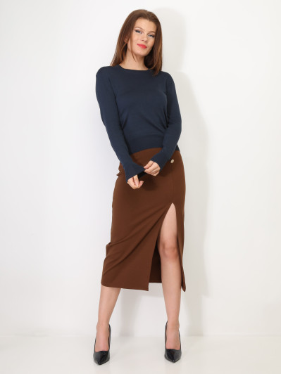 Sous-pull à col rond