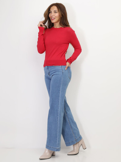 Sous-pull à col rond