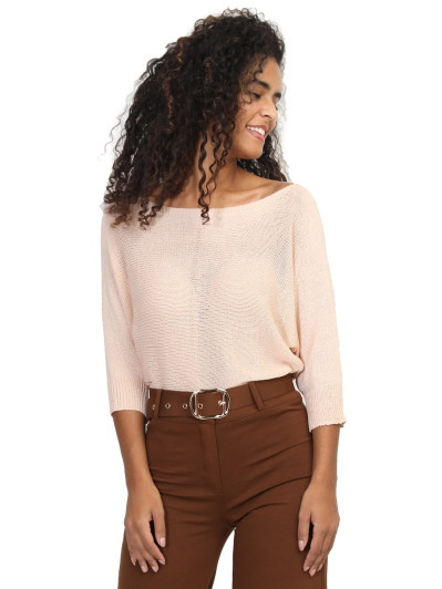 Pull chauve-souris à ruban