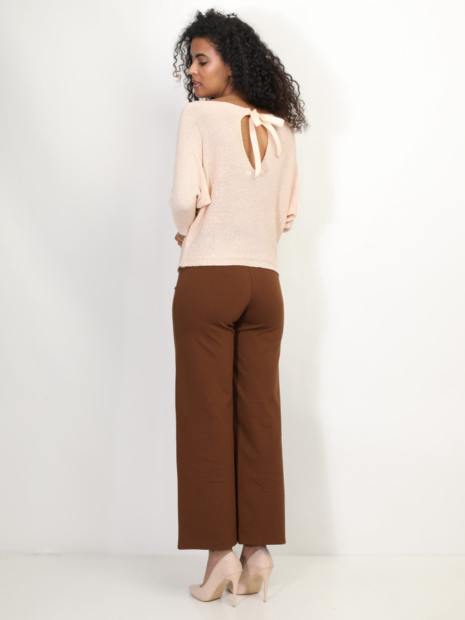 Pull chauve-souris à ruban