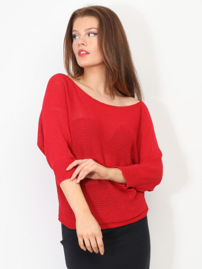 Pull chauve-souris à ruban