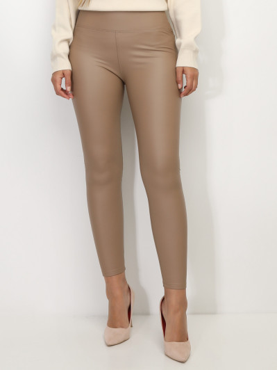 Legging basique en simili