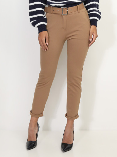 Pantalon classique à ceinture